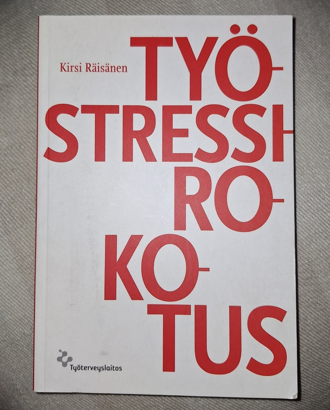 Kirja Työstressirokotus, Kirsi Räisänen