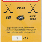 Niklas Rubin Kärpät Postmaster RED Blueline 2025-26 S2 - pikkukuva 2