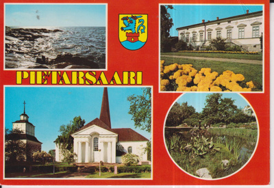 Pietarsaari, vaakuna . sommitelmakortti , e39