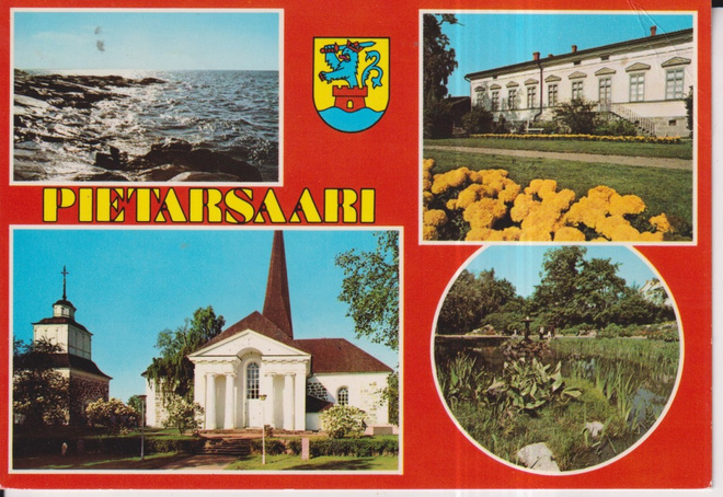 Pietarsaari, vaakuna . sommitelmakortti   , e39
