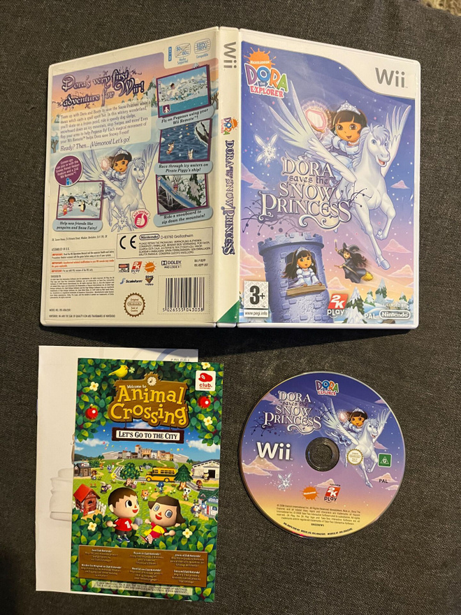 Dora The Explorer Saves The Snow Princess WII