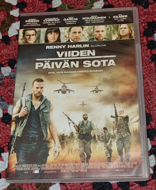 DVD Viiden päivän sota FI Renny