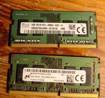 8GB DDR4 SODIMM (2x 4GB)