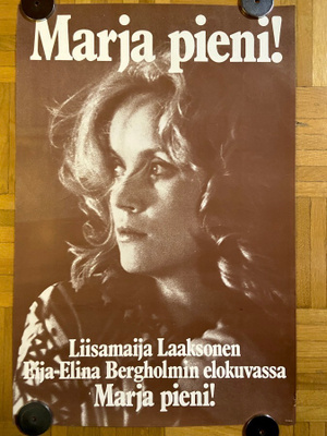 Vanha elokuvajuliste: Marja pieni!