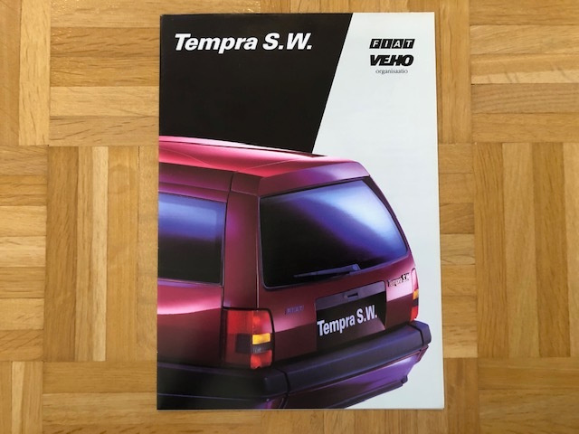 Esite Fiat Tempra S.W. vuodelta 1991