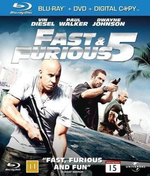 (blu-ray+dvd) Fast & Furious 5 (Vin Diesel(42256) 3 disc