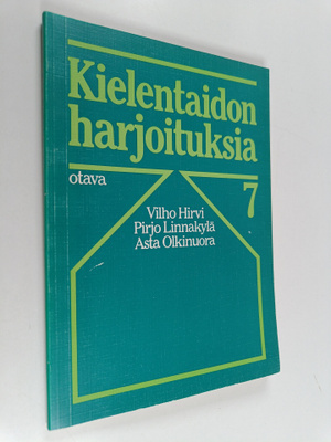 Kielentaidon harjoituksia 7