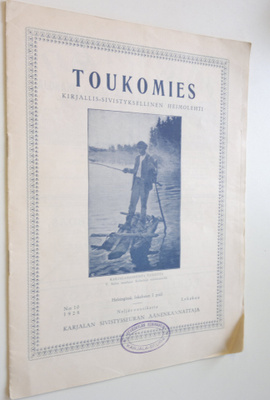 Toukomies 10/1928 : Karjalan sivistysseuran aikakauslehti