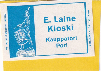 Pori, Kauppatori, E. Laine Kioski  7/11