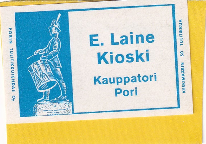 Pori, Kauppatori, E. Laine Kioski  7/11