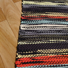 Räsymatto kirjava musta 253x73cm - pikkukuva 4