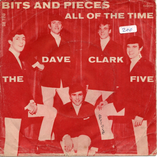 DAVE CLARK FIVE: Bits And Pieces / All Of The Tim  7" kannet