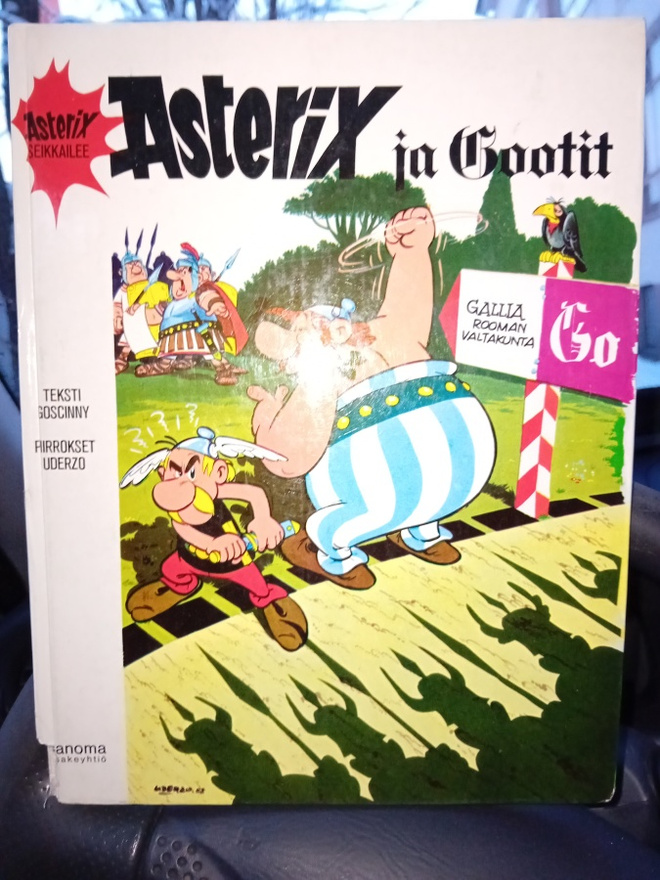 ASTERIX JA GOOTIT ( Kovakantinen 1p. 1970 ) SIS POSTIKULUT