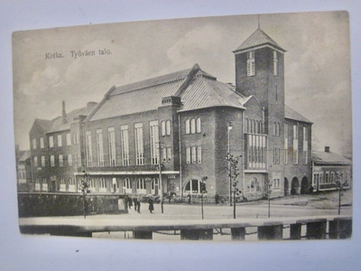 VANHA Postikortti Kotka 1900-l