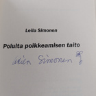 Leila Simonen : Polulta poikkeamisen taito (signeerattu) - pikkukuva 3