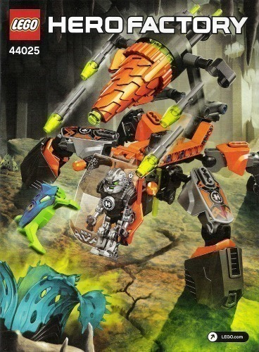 Lego 44025 BULK Drill Machine  ( Hero Factory )