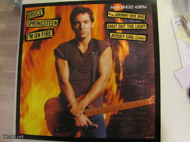 Bruce Springsteen I'm on fire 12 45 Hollanti 1985