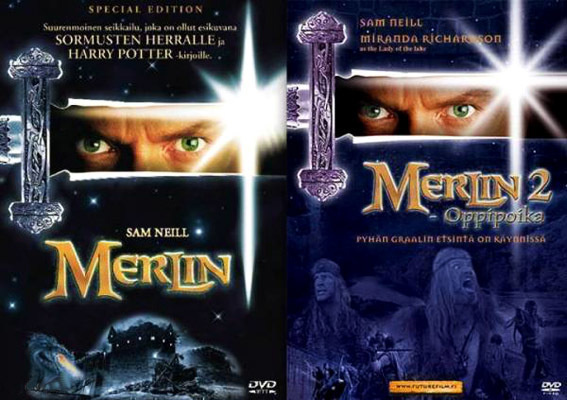 Merlin 1+2, 6h fantasia minisarjat, Sam Neill, Rutger Hauer