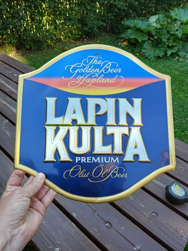 Lapin kulta peltikyltti