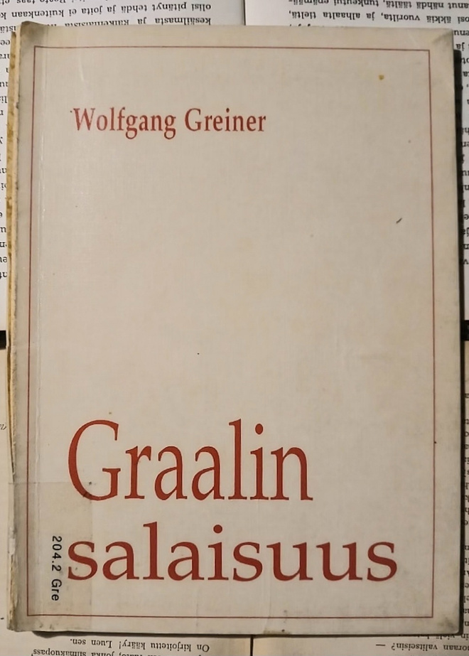 Wolfgang Greiner - Graalin salaisuus (POISTO!)