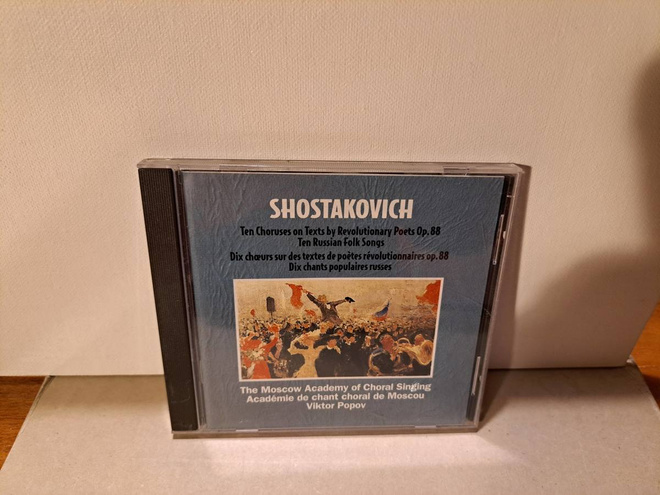 Shostakovich:Ten choruses/Ten folk songs-Popov-KravtchenkoCD