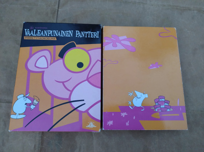 Vaaleanpunainen Pantteri piirretyt-kokoelma (DVD) (4 levyä)