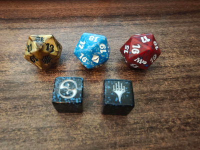 Magic The Gathering nopat 5 kpl