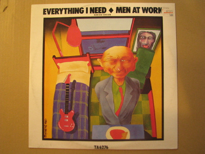 MEN AT WORK - Everything I Need ( Remixed Version )