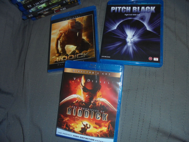 B-R Riddick 3 elokuvaa