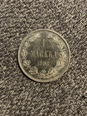 Suomi Markka 1908 Hopeaa 868