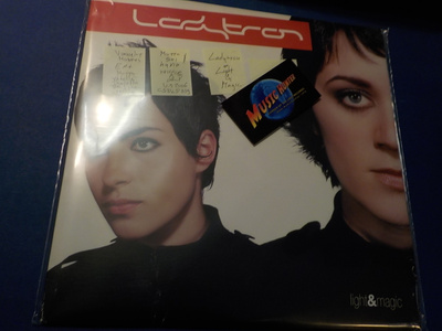 LADYTRON - LIGHT & MAGIC U.S. 2006 REISSUE 2LP