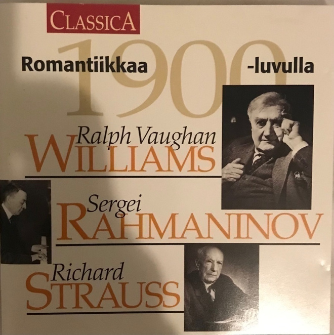 Rahmaninov, Strauss & Ralph Vaughn Williams CD