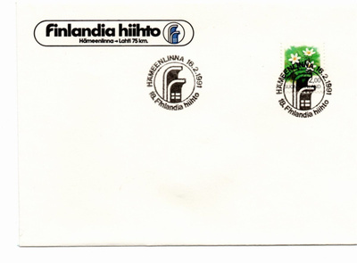 Hämeenlinna: Finlandia hiihto (erikoisleima 16.2.1991)