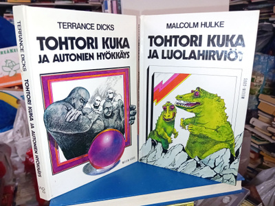 2 kpl Tohtori Kuka scifi sarjaa ( SIS POSTIKULU )