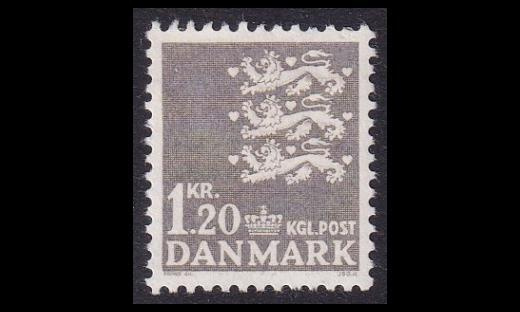 Tanska 400 ** Vaakuna 1,20 kr harmaa (1962)