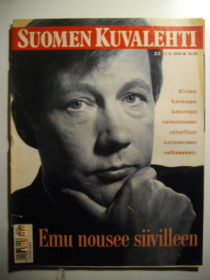 Suomen Kuvalehti Nro 22/1995 (26.11)