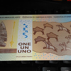 Ameririca North 1 Amero Biisoni fantasia seteli UNC polymer - pikkukuva 2