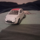 2 Fiat pikkumetalliautoa sportti ja oppippoika - pikkukuva 1
