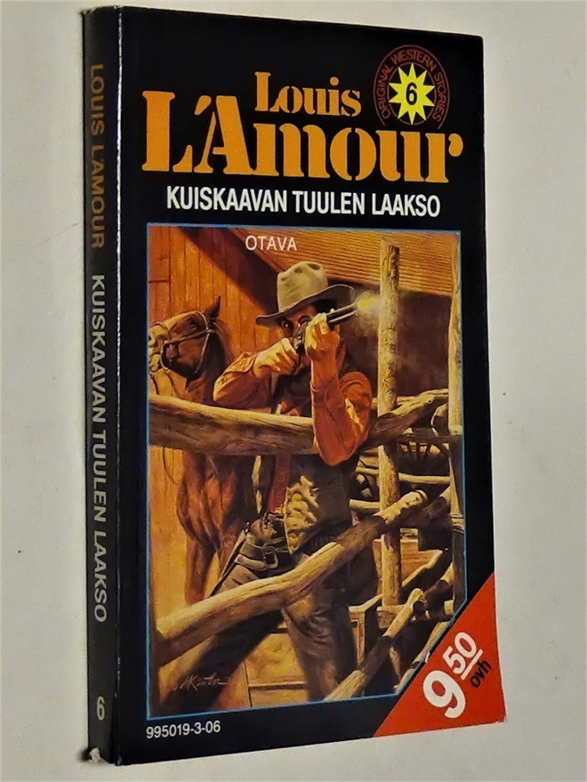 Louis L´Amour : Kuiskaavan tuulen laakso -  pokkari