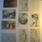 French drawing the Hermitage Leningrad - korttisarja - pikkukuva 2