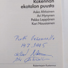 Rakennan ekotalon puusta (signeerattu, tekijän omiste) - pikkukuva 3