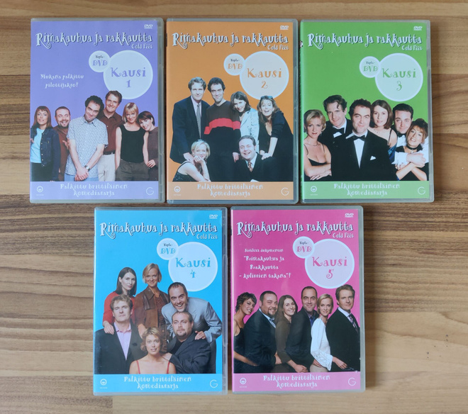 Rimakauhua ja rakkautta - Kaudet 1-5 - DVD