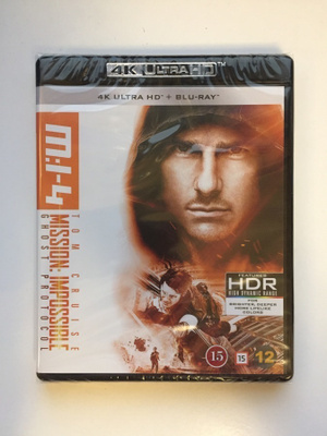 Mission: Impossible 4 (4K Ultra HD + Blu-ray) (2 disc) UUSI