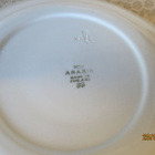 ARABIA VANHA MATALA LAUTANEN HALKAISIJA 22,5 cm - pikkukuva 4