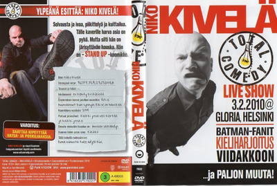 total comedy niko kivelä	(349)	k	-FI-	DVD