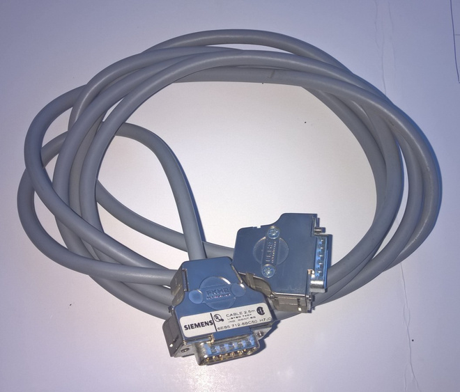 SIEMENS 6ES5 712-8BC50 H7JO SIMATIC S5 IM316 CABLE