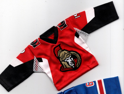 Jason Spezza Ottawa 07-08 Upper Deck Mini Jersey