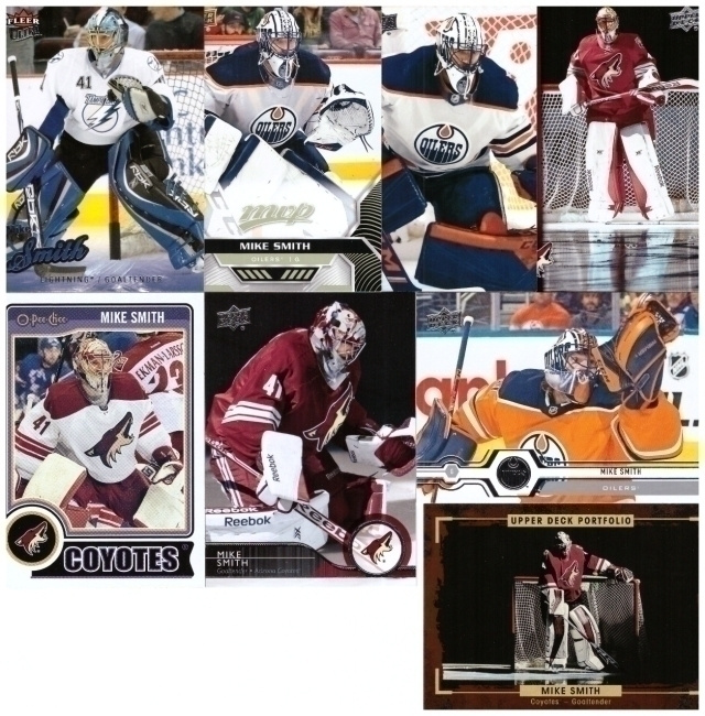 8 x Maalivahti MIKE SMITH Coyotes, Oilers, Lightning