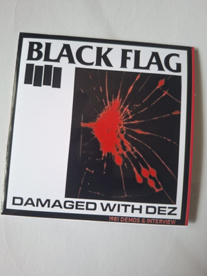 BLACK FLAG damaged with dez 1981 demos & interview