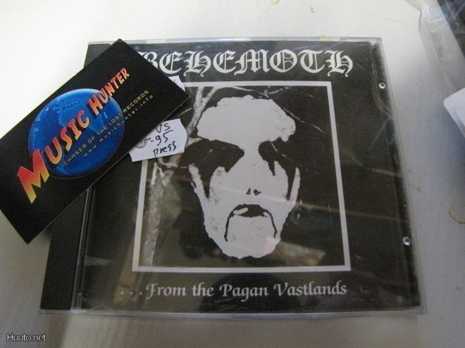BEHEMOTH - FROM THE PAGAN VASTLANDS CD '95 JENKKI PAINOS